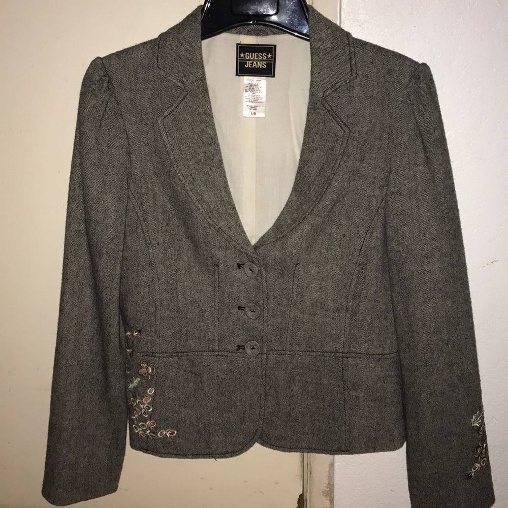 Grey woman’s blazer